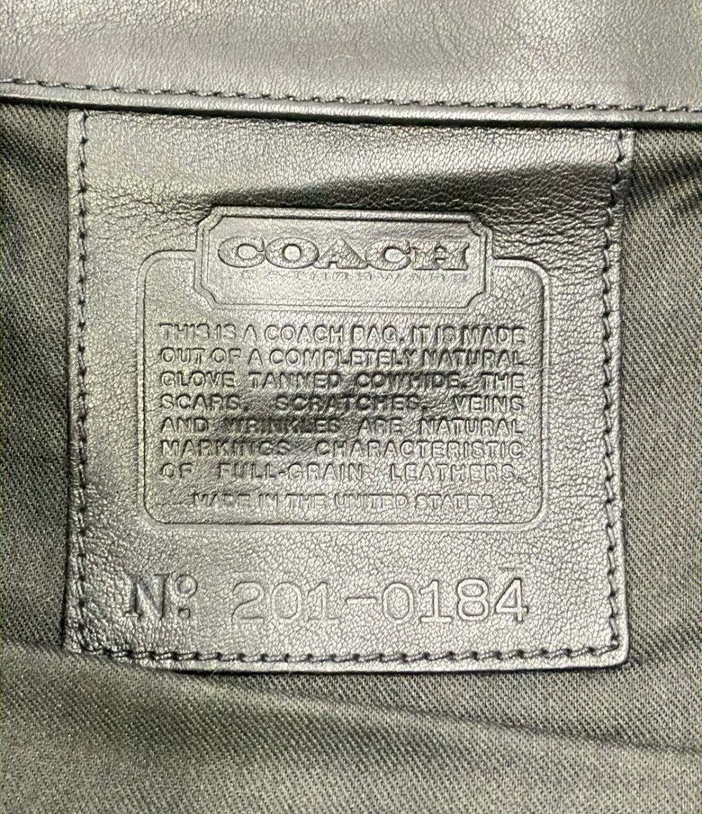 COACH ガーメントバッグ ビジネスバッグ レザー 0814 メンズ コーチ