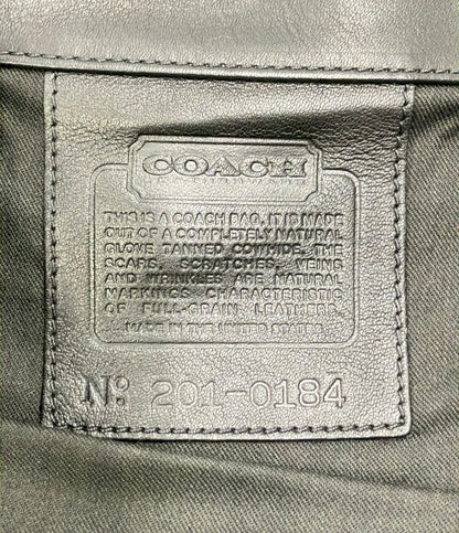 COACH ガーメントバッグ ビジネスバッグ レザー 0814 メンズ コーチ