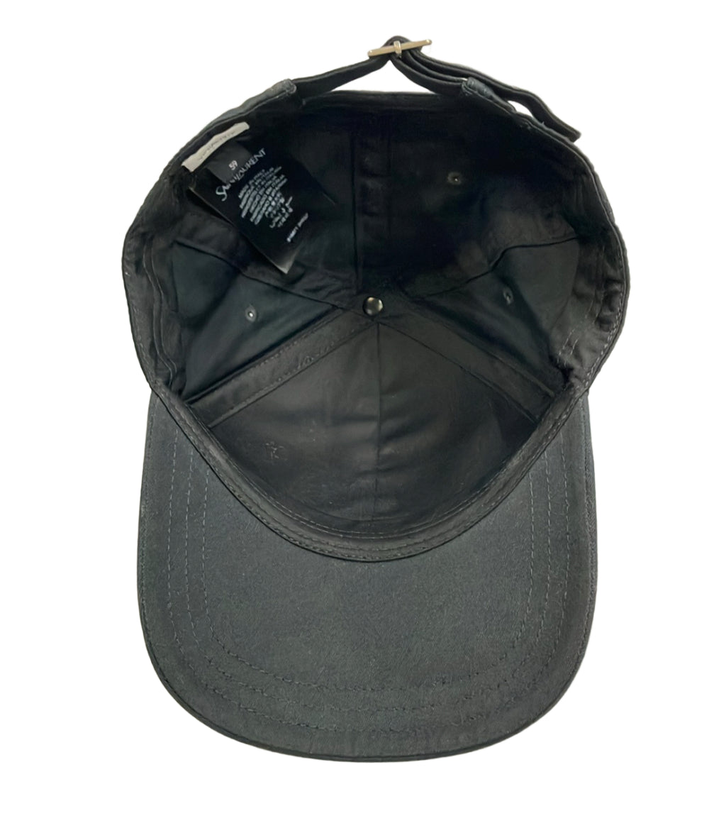 SAINT LAURENT キャップ アジャスター式 レディース メンズ SIZE 59 サンローラン