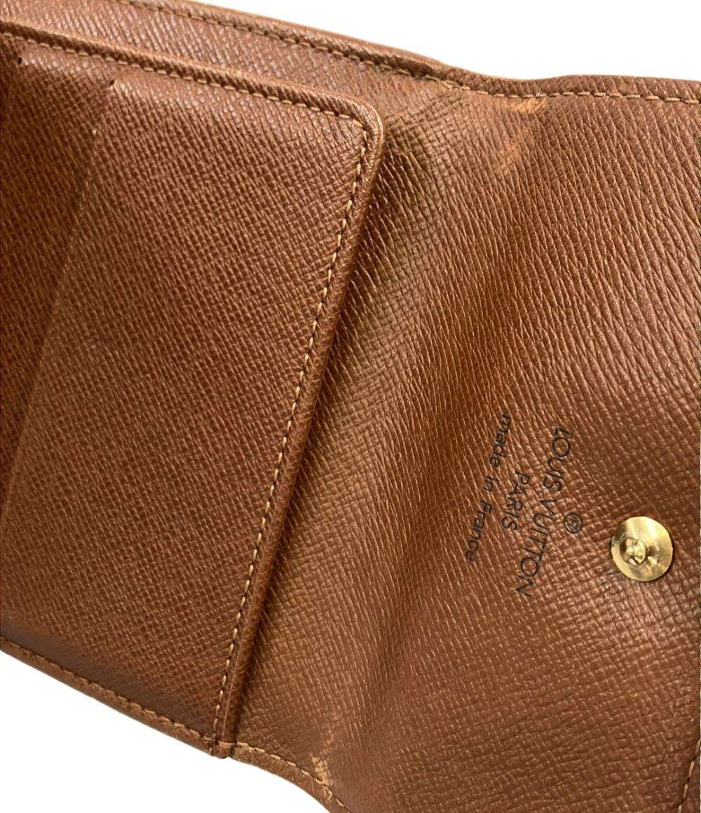 LOUIS VUITTON Wホック二つ折り財布 ポルトモネ ビエ カルトクレディ モノグラム M61652 レディース メンズ ルイ・ヴィトン