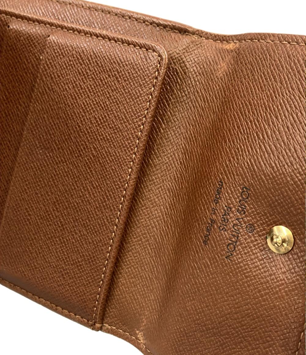 LOUIS VUITTON Wホック二つ折り財布 ポルトモネ ビエ カルトクレディ