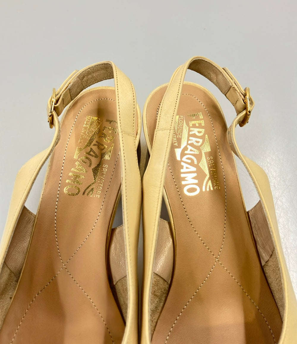 Salvatore Ferragamo バックストラップパンプス レディース SIZE 6 C サルヴァトーレフェラガモ