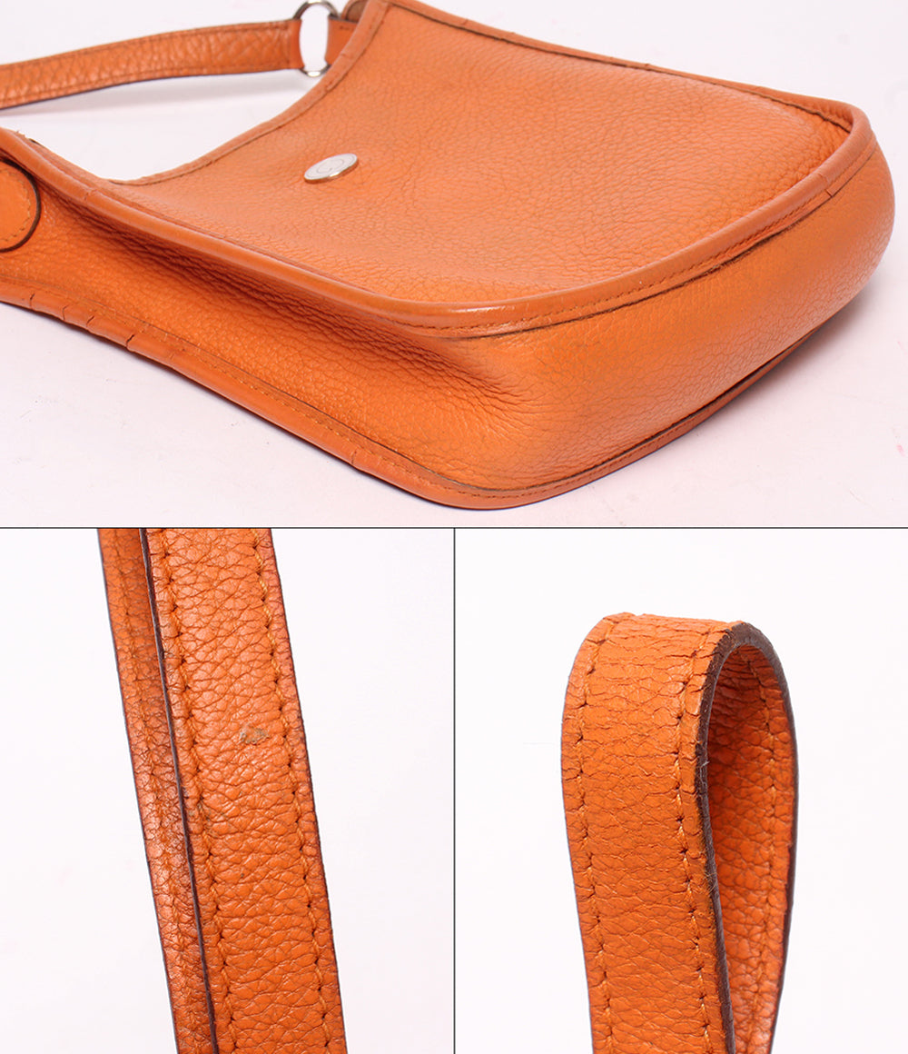 HERMES ショルダーバッグ 斜め掛け シルバー金具 ▢H刻印 ヴェスパTPM レディース エルメス