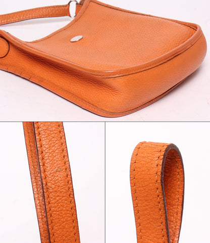 HERMES ショルダーバッグ 斜め掛け シルバー金具 ▢H刻印 ヴェスパTPM レディース エルメス