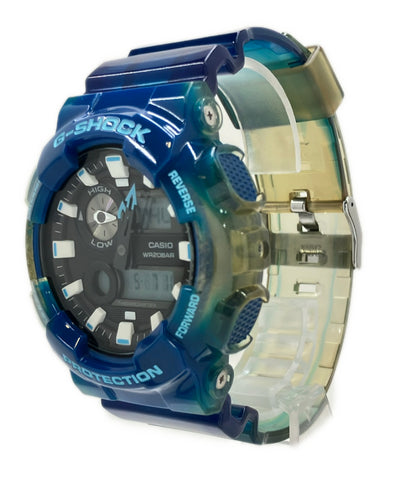 CASIO 腕時計 G-LIDE G-SHOCK クオーツ ブラック GAX-100MSA メンズ カシオ