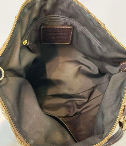 コーチ 2WAY ハンドバッグ ショルダーバッグ 斜め掛け シグネチャー レディース COACH