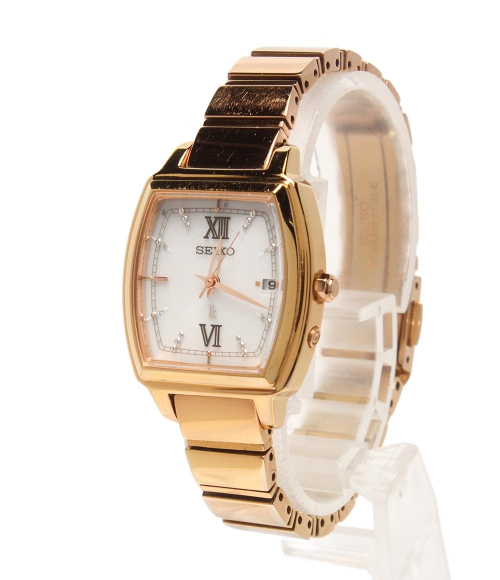 SEIKO 腕時計 ルキア LUKIA ソーラー 1B22-0BG0 レディース セイコー
