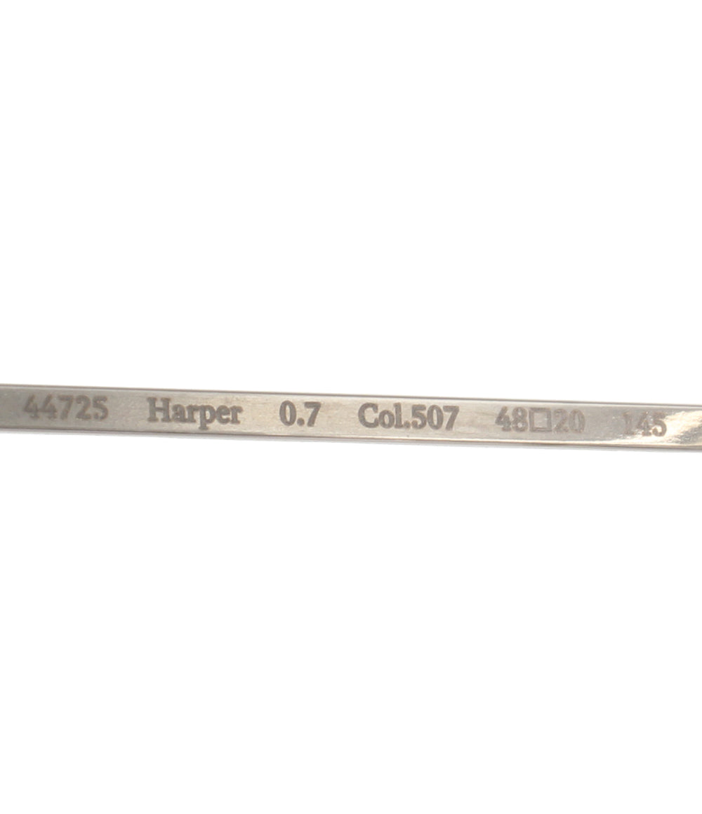 美品 Haffmans&Neumeister 伊達メガネ アイウェア 48□20 HARPER 44725 レディース ハフマンス&ノイマイスター