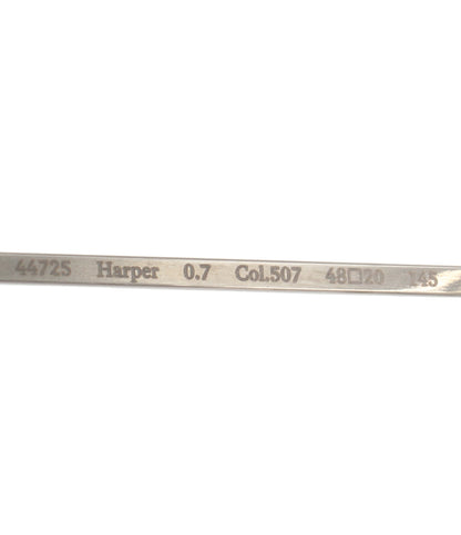 美品 Haffmans&Neumeister 伊達メガネ アイウェア 48□20 HARPER 44725 レディース ハフマンス&ノイマイスター