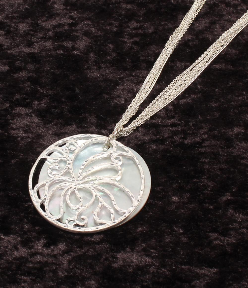 Laura Ashley 5連ネックレス シェル レディース ローラアシュレイ