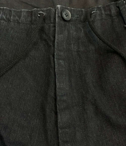 Yohji Yamamoto POUR HOMME ワイドデニムパンツ メンズ ヨウジヤマモトプールオム