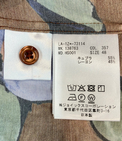 LANVIN collection 半袖シャツ 花柄 メンズ SIZE 48 (L) ランバン コレクション