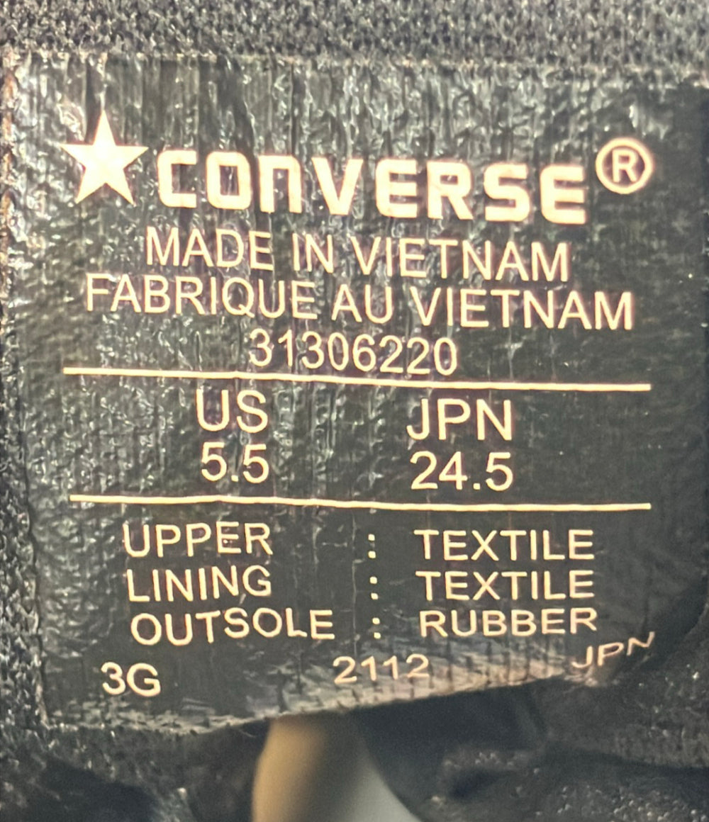 CONVERSE beautiful people 厚底ハイカットスニーカー ALL STAR 100 GORE-TEX CHUNK Z HI 31306220 レディース SIZE 24.5 コンバース