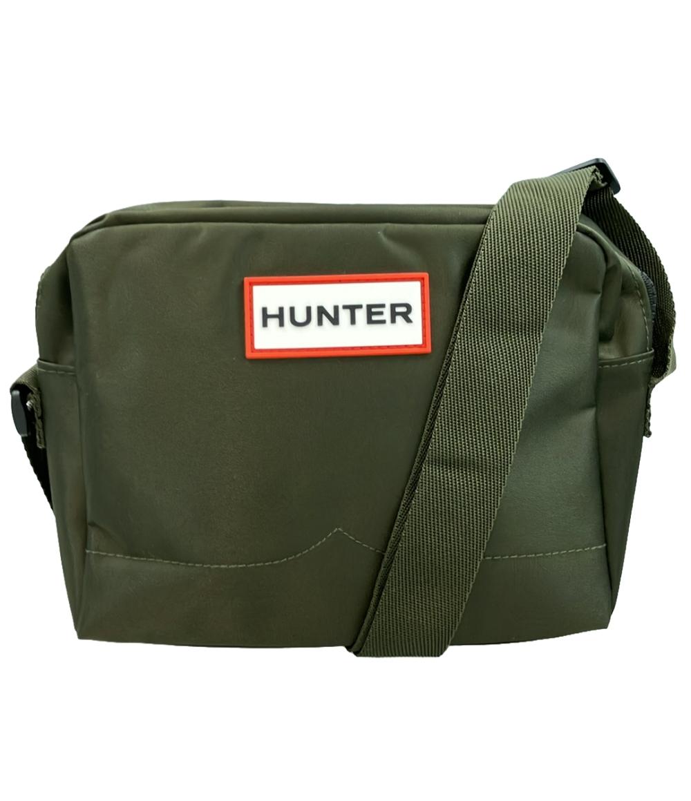 美品 ハンター ナイロンミニショルダーバッグ 斜め掛け ユニセックス HUNTER