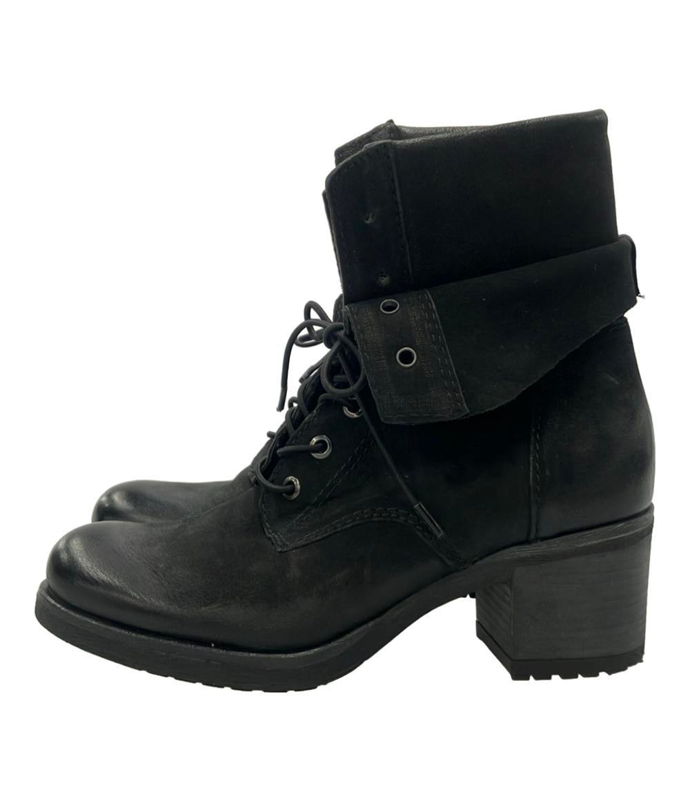 FABBRICA DEI COLLI レースアップショートブーツ レディース SIZE 37 23.5(cm) ファブリカ ディコリ