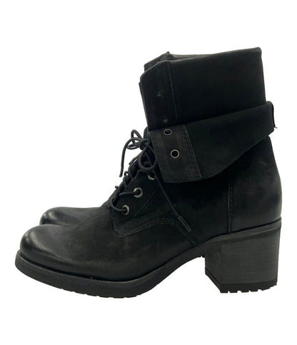 FABBRICA DEI COLLI レースアップショートブーツ レディース SIZE 37 23.5(cm) ファブリカ ディコリ