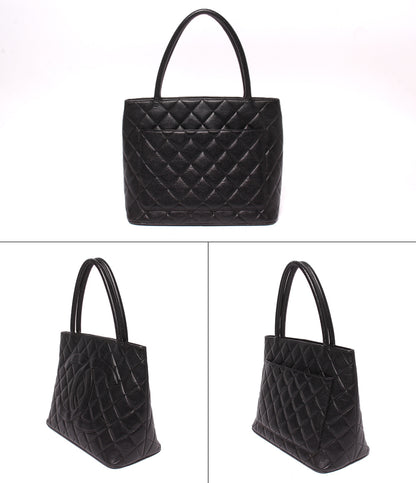 CHANEL トートバッグ ショルダーバッグ 肩掛け ゴールド金具 5番台 キャビアスキン レディース シャネル