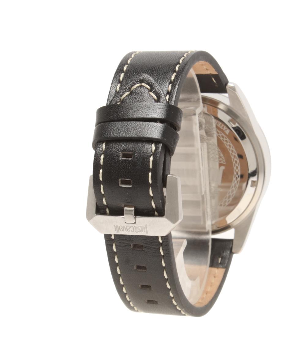 美品 Just Cavalli 腕時計 クオーツ 1G282 メンズ ジャストカヴァリ