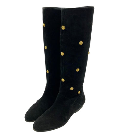 Salvatore Ferragamo ロングブーツ レディース SIZE 7 24.0(cm) サルヴァトーレフェラガモ