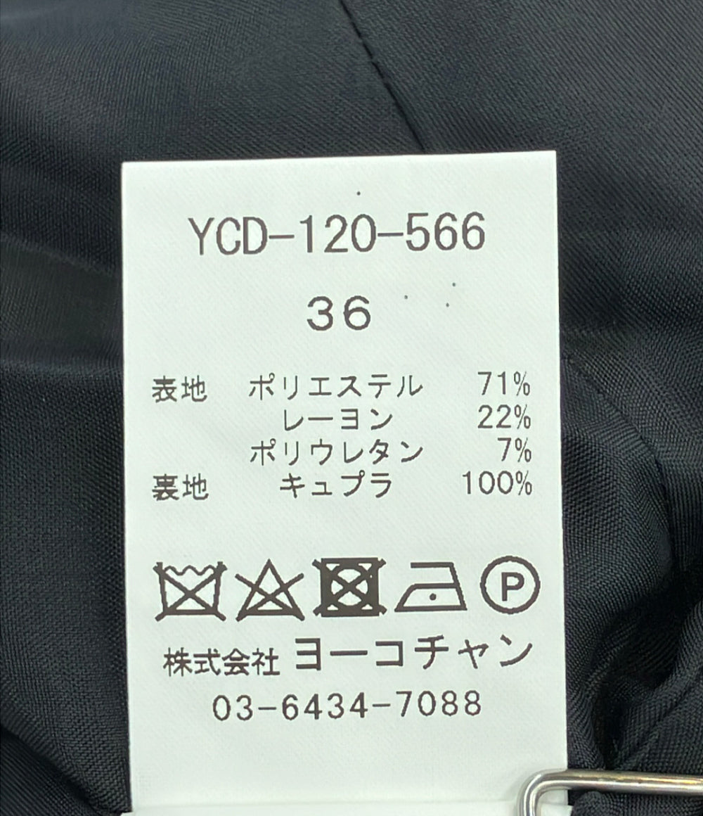 YOKO CHAN 半袖ワンピース レディース SIZE 36 (XS) ヨーコチャン