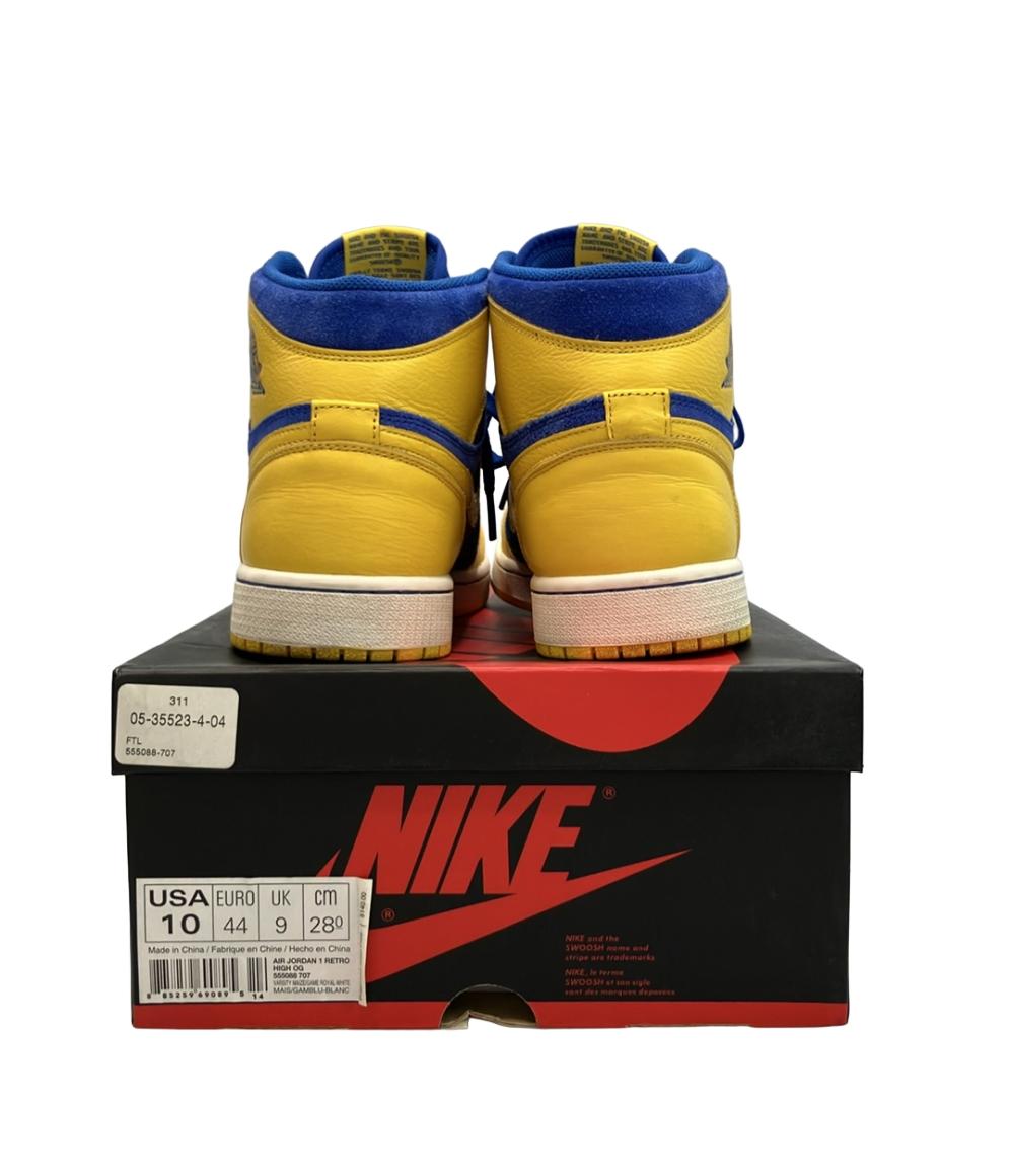 Air Jordan NIKE ハイカットスニーカー レイニー エアジョーダン1 レトロ ハイ OG 555088-707 メンズ SIZE 28.0 (XL) エアジョーダン ナイキ