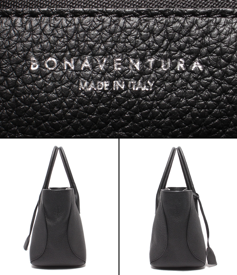 美品 BONAVENTURA 2WAYハンドバッグ ショルダーバッグ 斜め掛け 肩掛け レディース ボナベンチュラ
