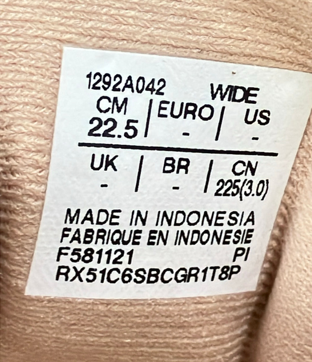 美品 asics ローカットスニーカー HADASHIWALKER W042 1292A042 レディース SIZE 22.5 アシックス