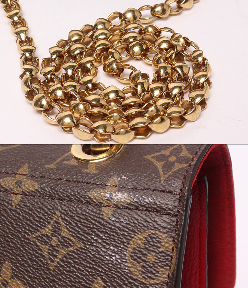 LOUIS VUITTON チェーンショルダーバッグ 肩掛け 斜め掛け ヴィクトワール モノグラム M41731 レディース ルイ・ヴィトン