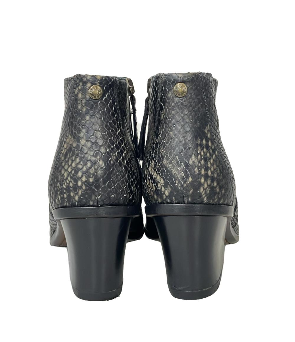 ブッテロ ショートブーツ パイソン柄 レディース SIZE 37 (L) BUTTERO