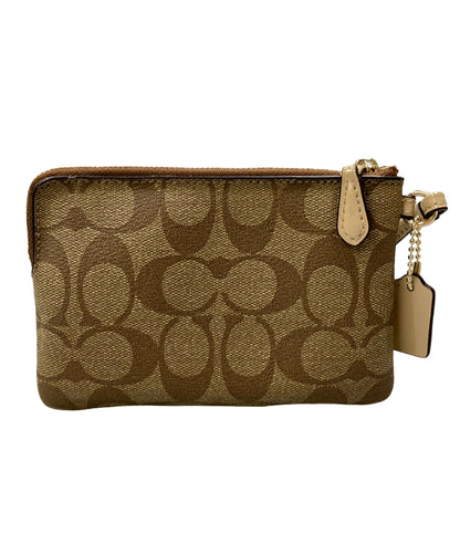 美品 COACH ポーチ シグネチャー F54629 レディース コーチ