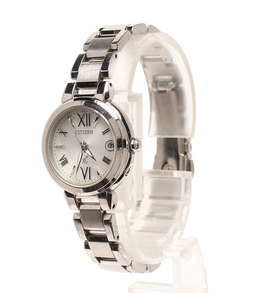 CITIZEN 腕時計 XC クロスシー ソーラー シルバー H058-T016545