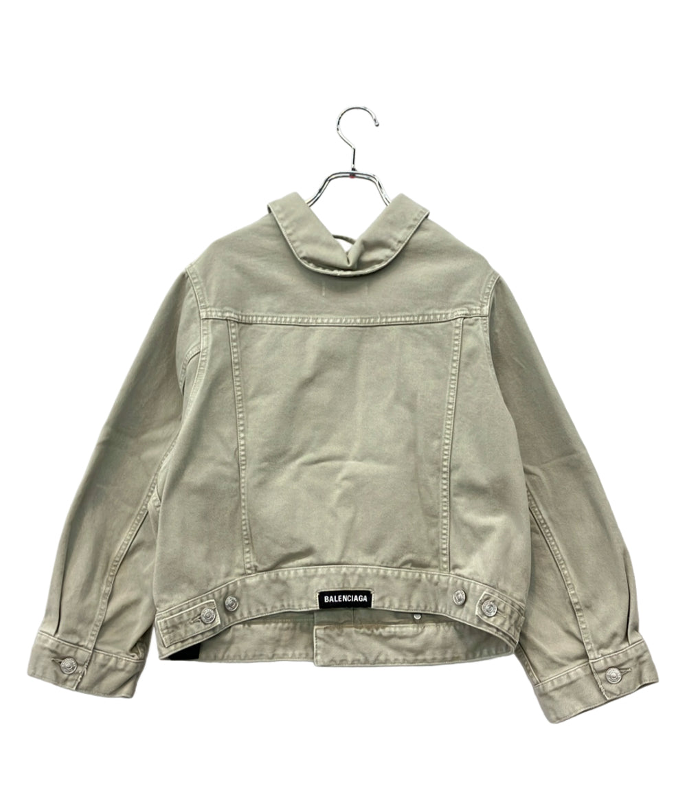 BALENCIAGA デニムジャケット 697868 TJW94 9012 レディース SIZE 34 バレンシアガ