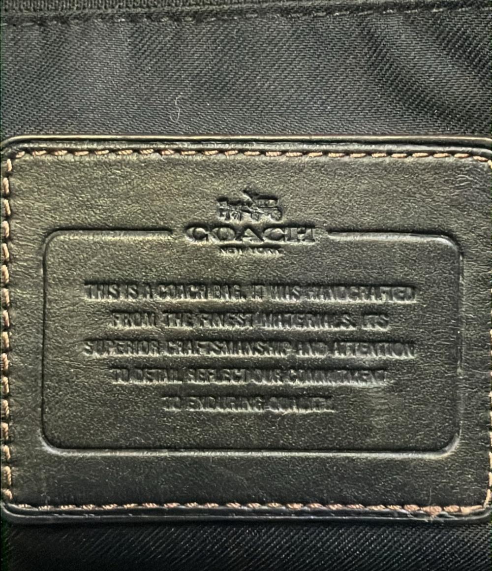 COACH 2WAY ビジネスバッグ ブリーフケース ショルダーバッグ 斜め掛け