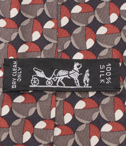 美品 HERMES ネクタイ シルク100％ メンズ エルメス