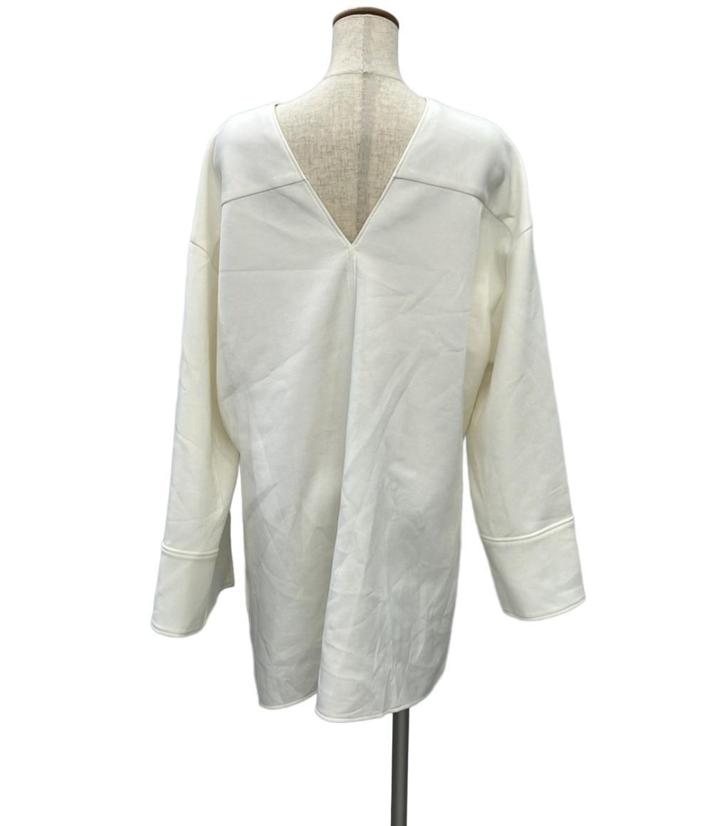 LE PHIL 半袖ブラウス Tシャツ カットソー ソフトダンボールスリットスリーブブラウス 534-4210923 レディース SIZE F (M) ル フィル