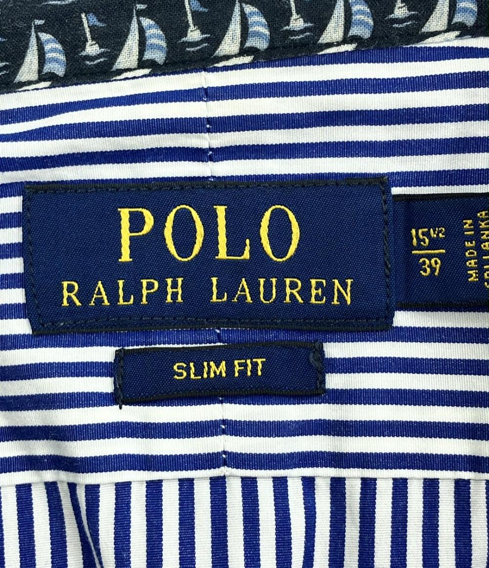 ポロ・ラルフローレン 長袖シャツ ストライプ柄 メンズ SIZE 39 (M) POLO RALPH LAUREN