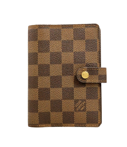 LOUIS VUITTON 手帳カバー アジェンダ PM ダミエ エベヌ R20700 メンズ レディース ルイ・ヴィトン
