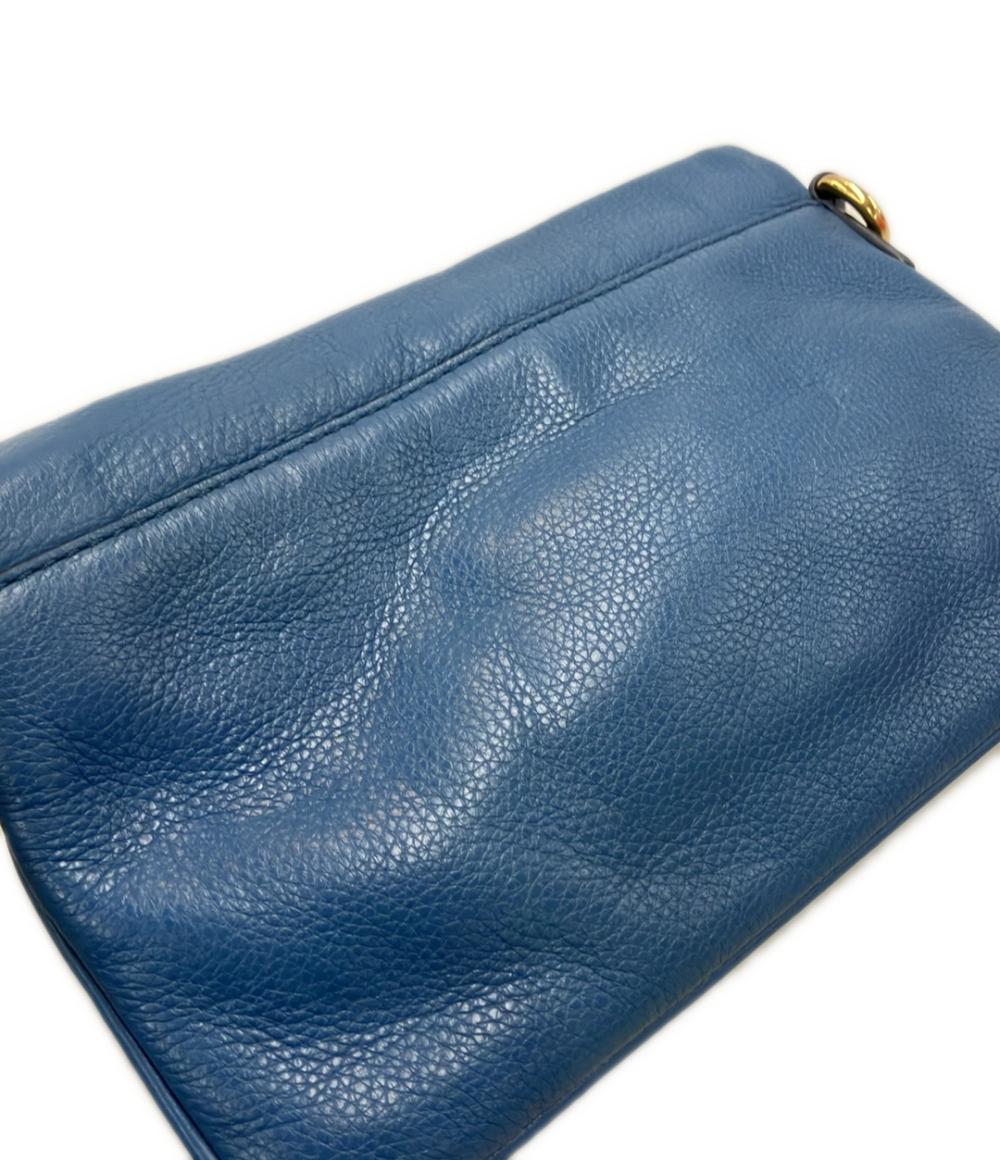 マークバイマークジェイコブスのショルダーバッグ 青 MARC BY MARC JACOBS ショルダーバッグ 斜め掛け レディース