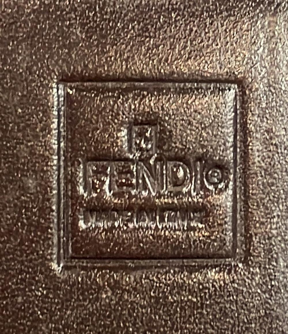 訳あり フェンディ 長財布 ズッカ メンズ FENDI