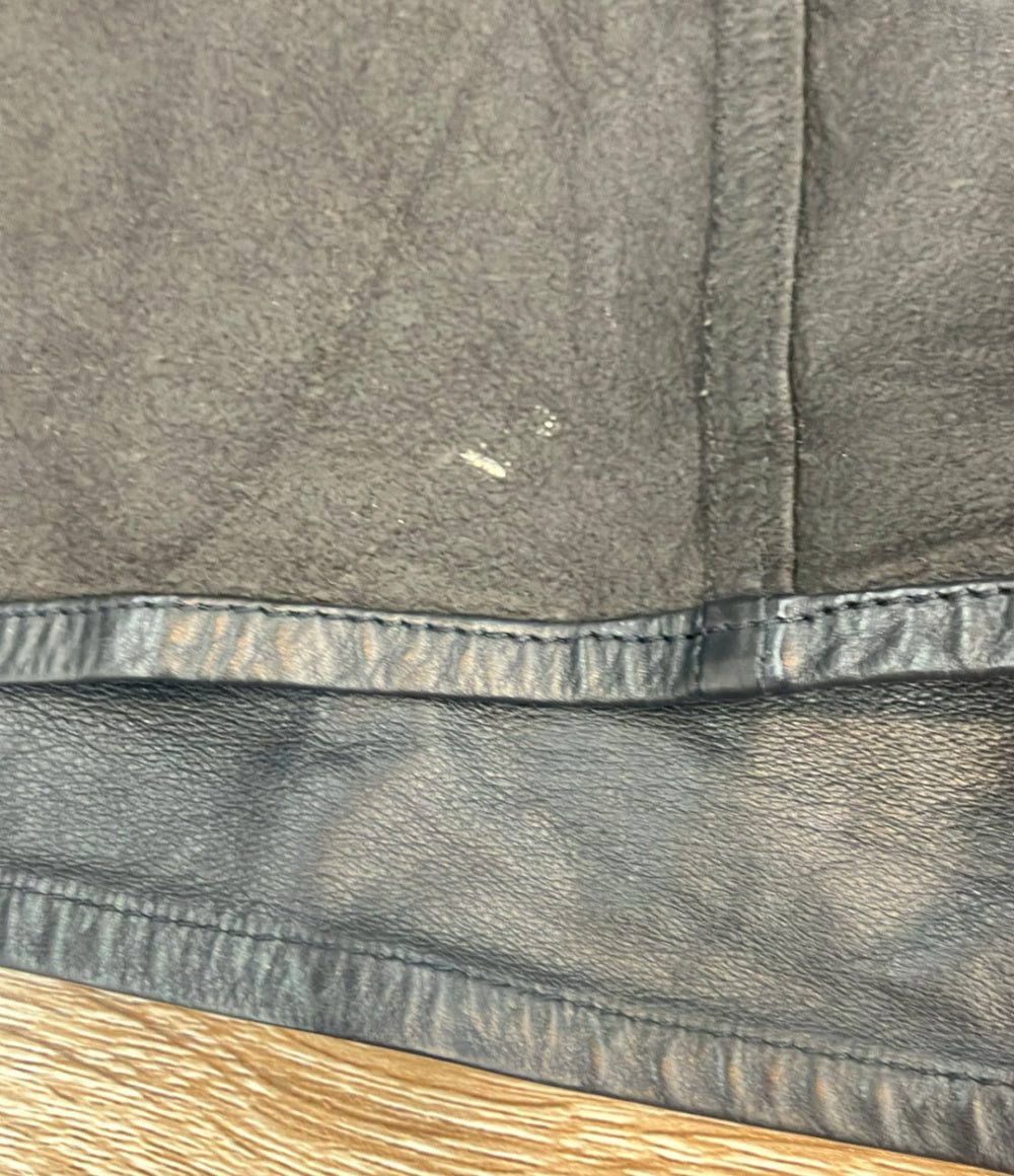 JIL SANDER 半袖シャツ レザー メンズ SIZE 50 (XL) ジルサンダー