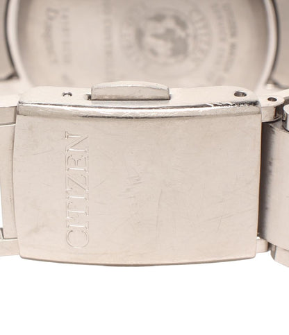 CITIZEN 腕時計 アテッサ ATTESA ソーラー ブラック H110-T016308 メンズ シチズン