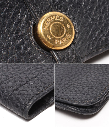 HERMES 長財布 □G刻印 ゴールド金具 ドゴンGM レディース エルメス