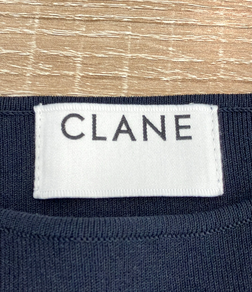 CLANE 長袖ニット W BALLOON SHORT KNIT 10106-2063 レディース SIZE 1 (S) クラネ