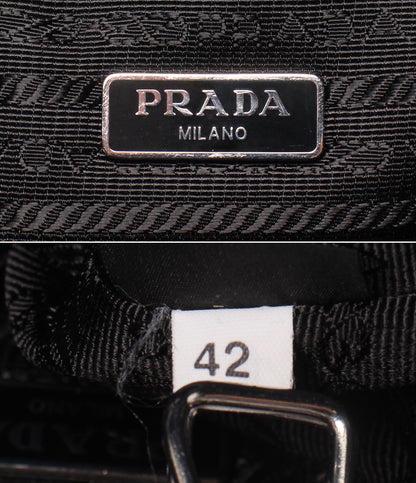 美品 PRADA ハンドバッグ ポーチ 巾着 Re-Nylon 1NE369 メンズ レディース プラダ