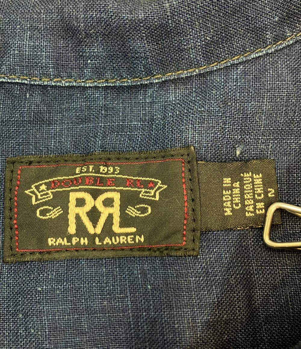 RRL カバーオール リネン インディゴ つなぎ ジャンプスーツ