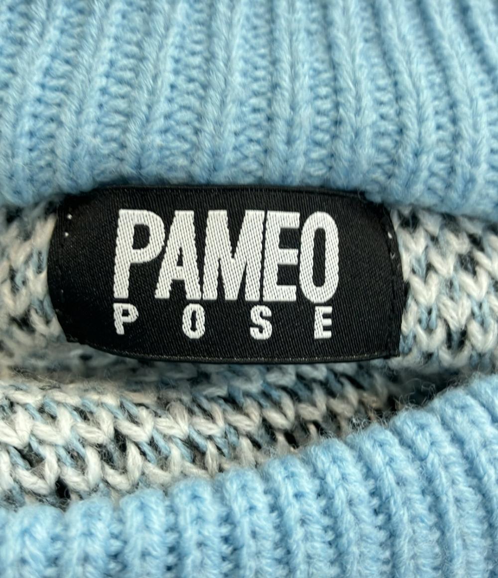 パメオポーズ 長袖ニット レディース SIZE F (M) PAMEO POSE