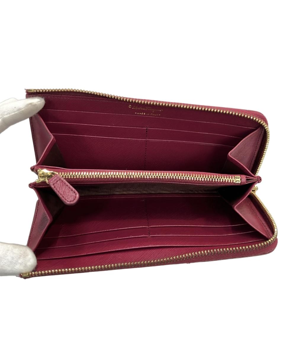 サルヴァトーレフェラガモ L字ファスナー長財布 ヴァラ レディース Salvatore Ferragamo