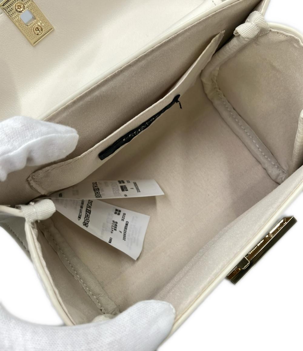 ⭐️最終値下げ⭐️CELFORD スタッズ付きホワイトハンドバッグ CELFORD（セルフォード） ビジュースタッズハンドバッグ 24春夏