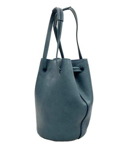 HIROFU ハンドバッグ 巾着バッグ レザー レディース ヒロフ