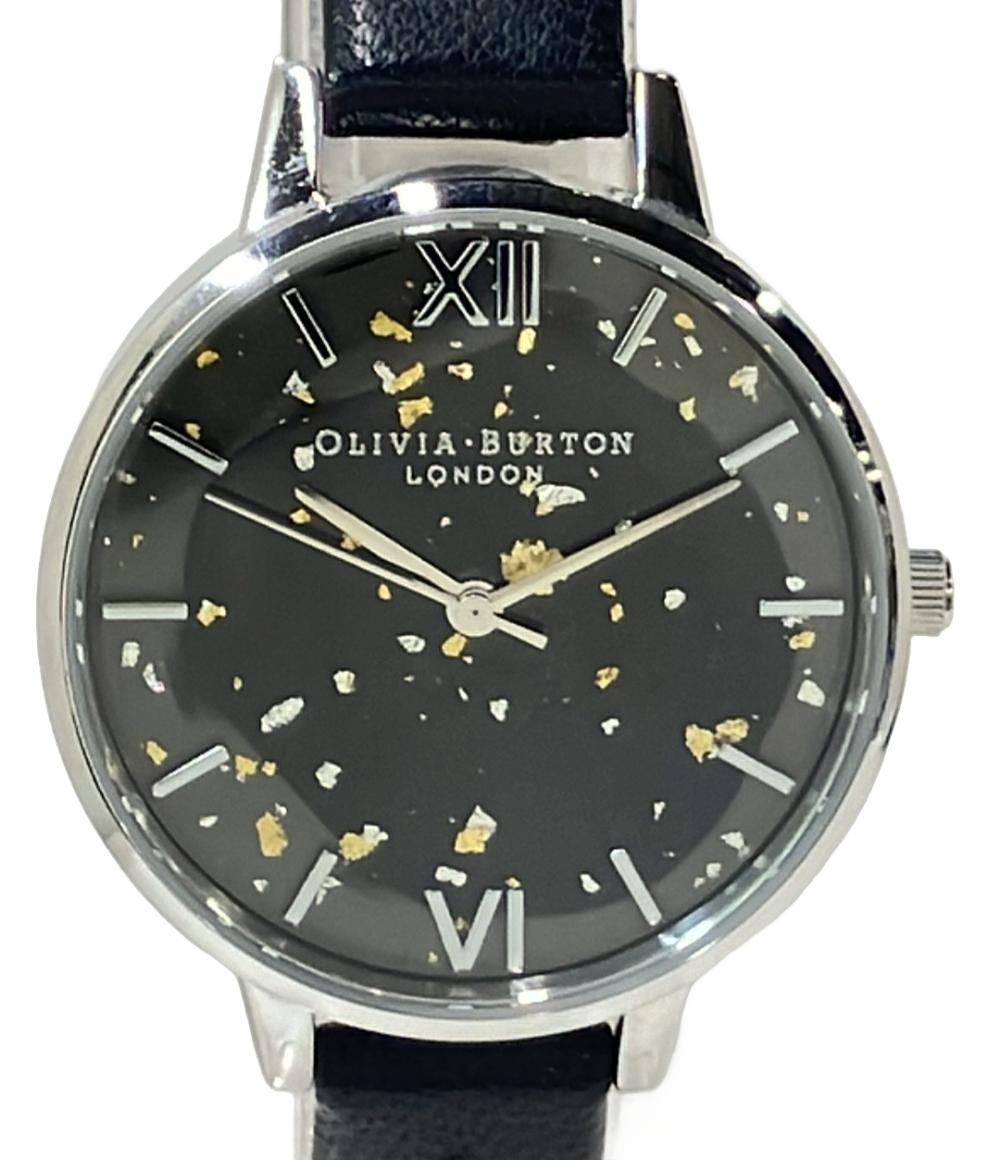 OLIVIA BURTON 腕時計 クオーツ ブラック OB049 レディース オリビアバートン